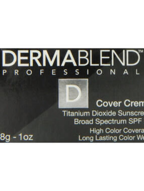 NEW Dermablend Professional Cover Creme SPF 30 - 1 oz - Hazelnut Beige 45W